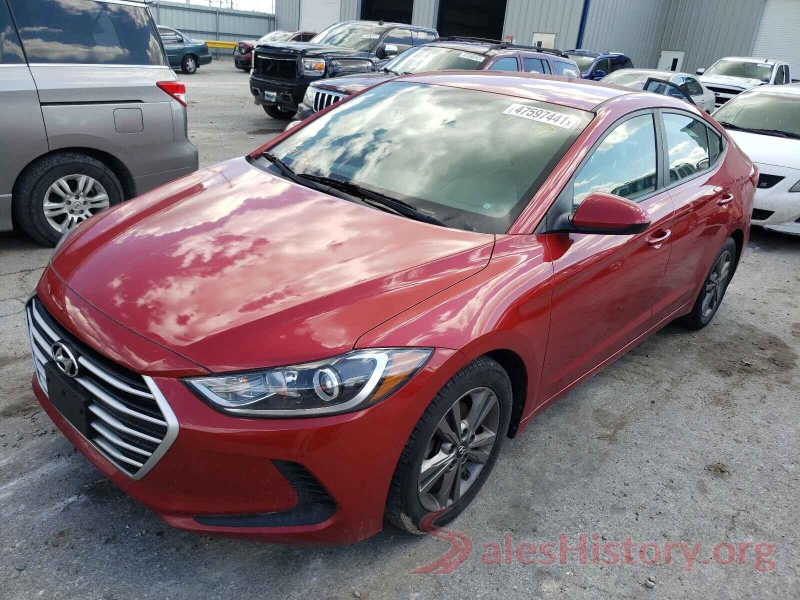 5NPD84LF7HH094300 2017 HYUNDAI ELANTRA