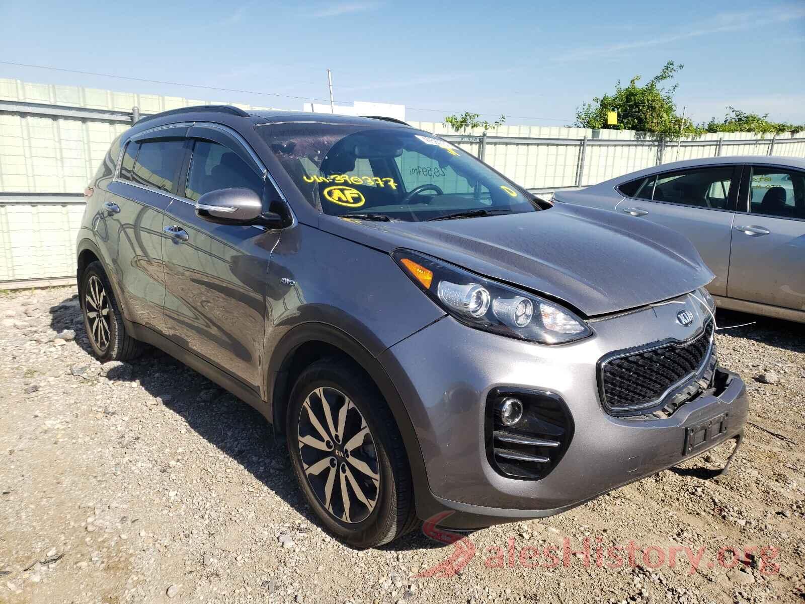 KNDPNCAC6J7390377 2018 KIA SPORTAGE