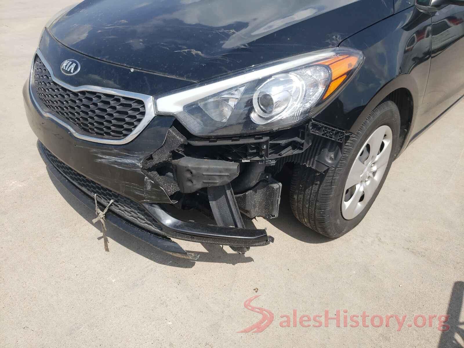 KNAFK4A60G5578883 2016 KIA FORTE