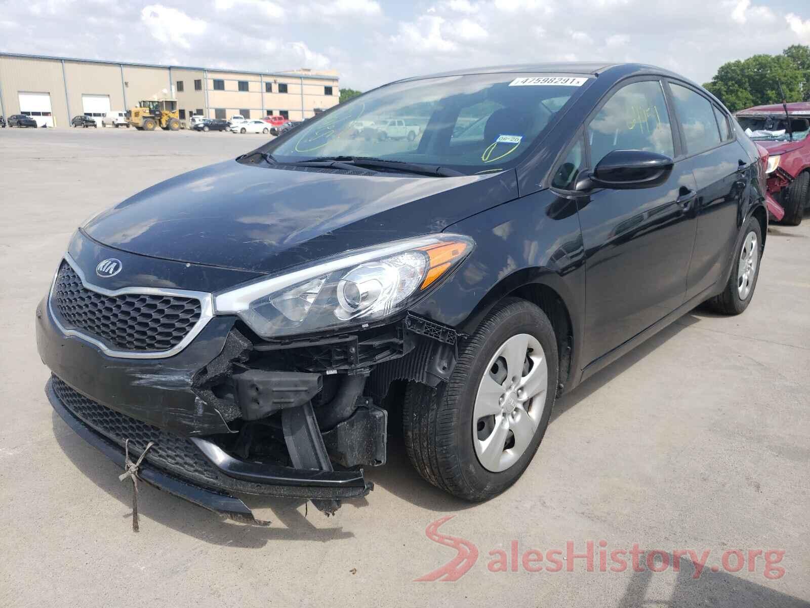 KNAFK4A60G5578883 2016 KIA FORTE