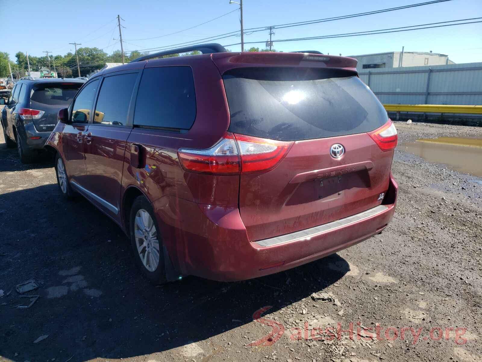 5TDJK3DC7GS142292 2016 TOYOTA SIENNA