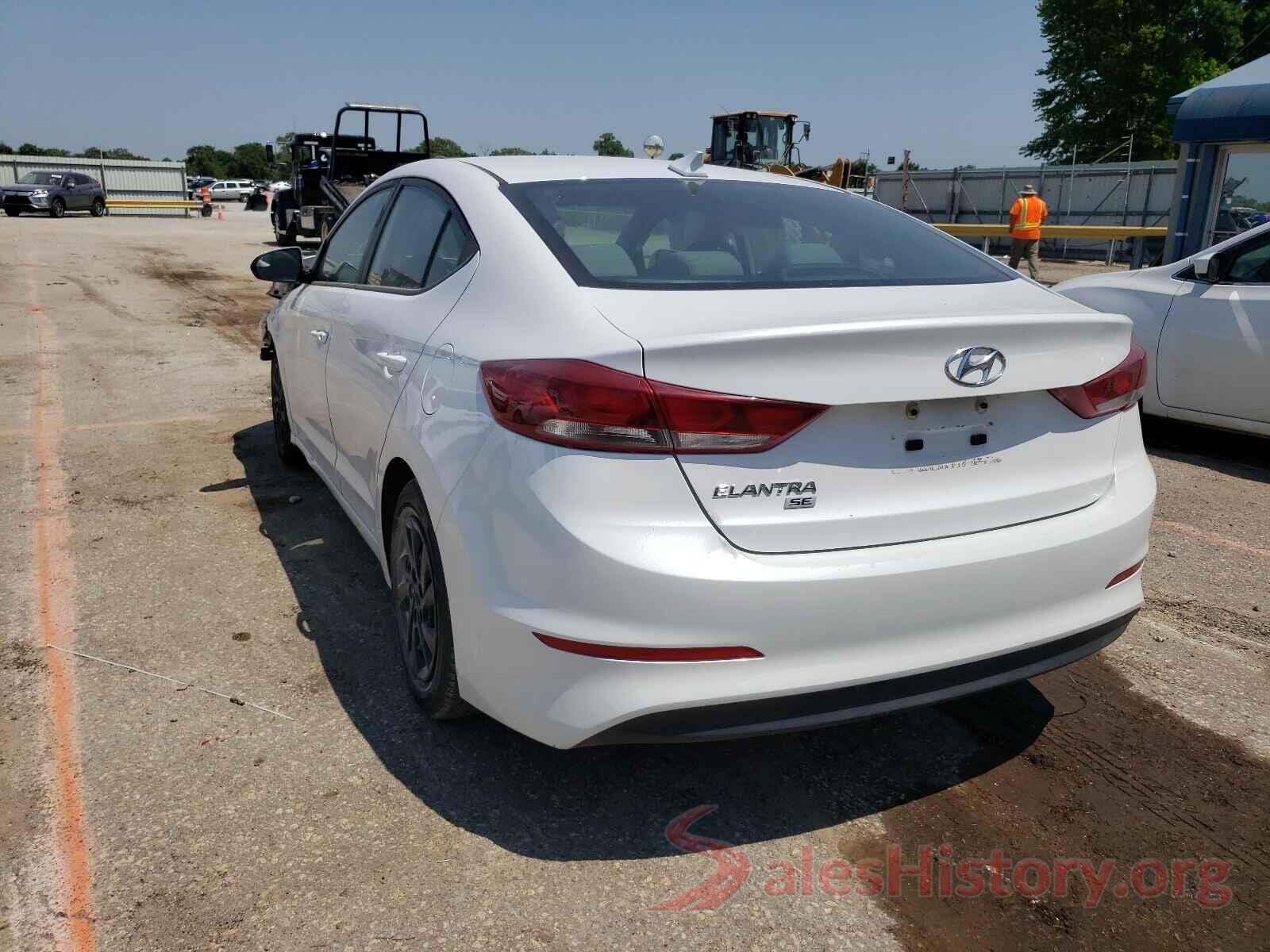 5NPD74LF9HH163555 2017 HYUNDAI ELANTRA