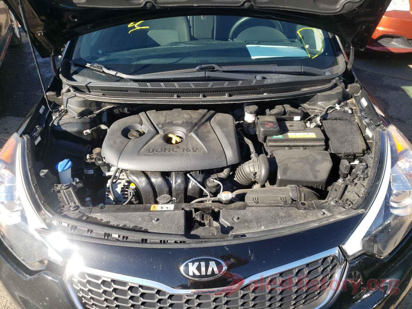 KNAFX4A64G5468565 2016 KIA FORTE