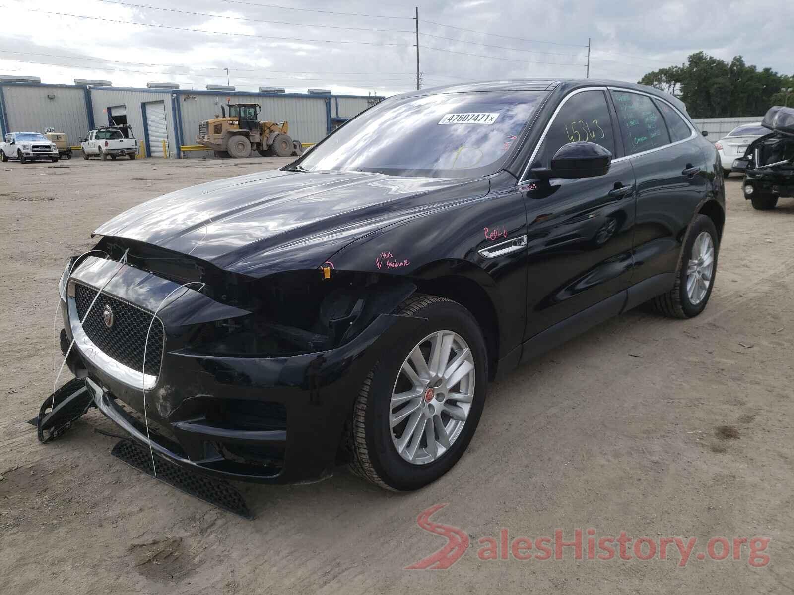 SADCK2GX2KA391319 2019 JAGUAR F-PACE