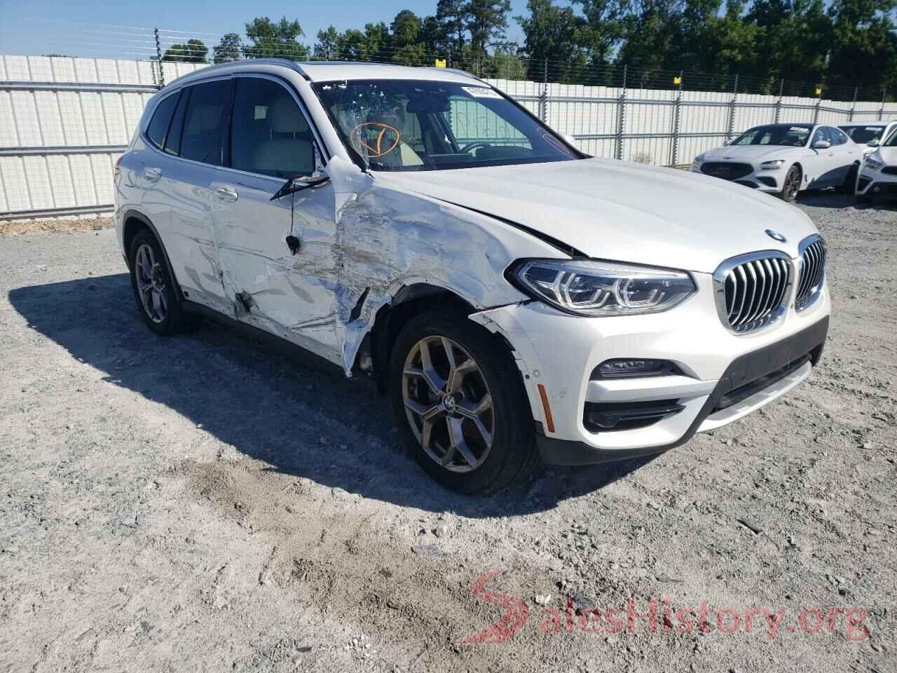 5UXTY5C07M9E03815 2021 BMW X3