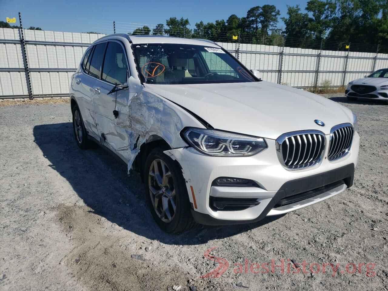 5UXTY5C07M9E03815 2021 BMW X3