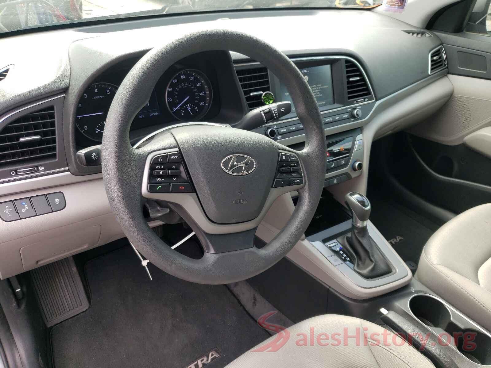 KMHD84LF5JU542878 2018 HYUNDAI ELANTRA