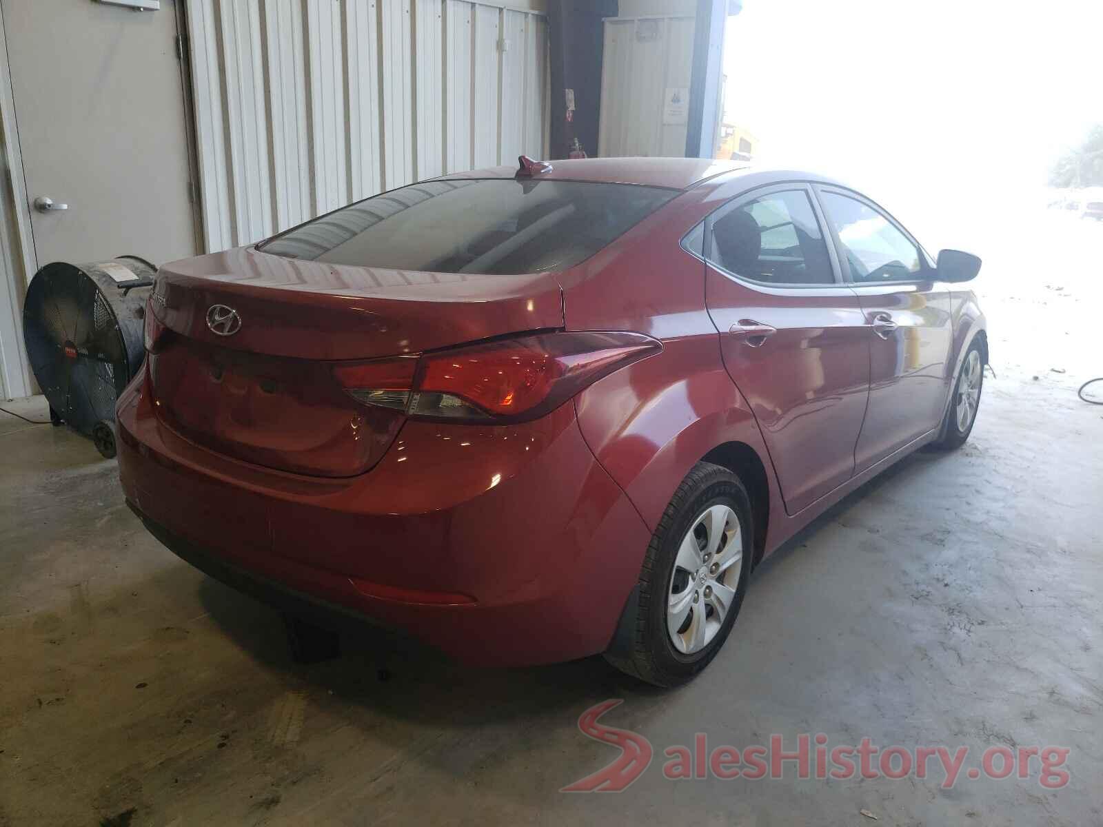 5NPDH4AE4GH769559 2016 HYUNDAI ELANTRA