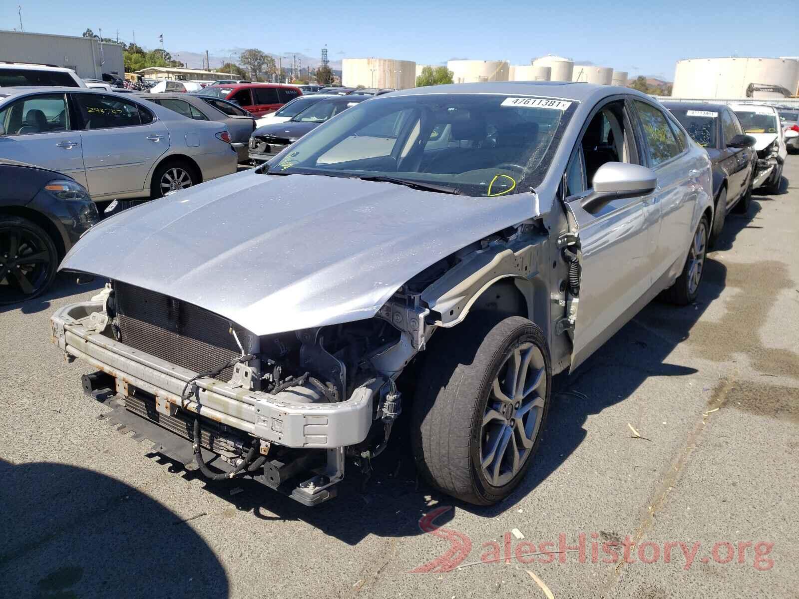 3FA6P0LU3HR188194 2017 FORD FUSION