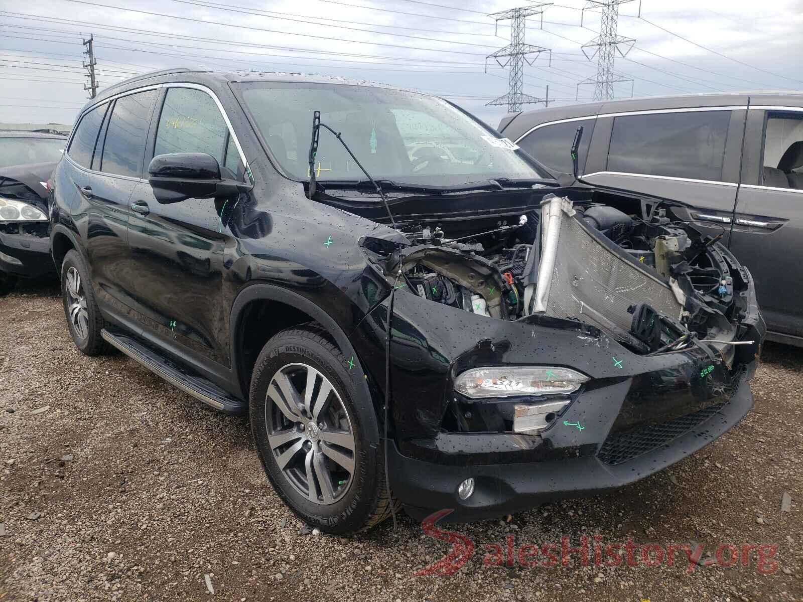 5FNYF6H50HB047496 2017 HONDA PILOT