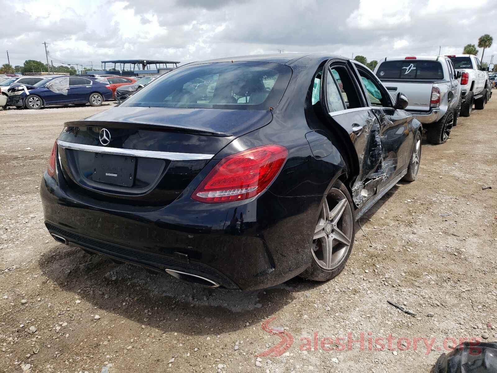 55SWF4JBXGU169646 2016 MERCEDES-BENZ C CLASS