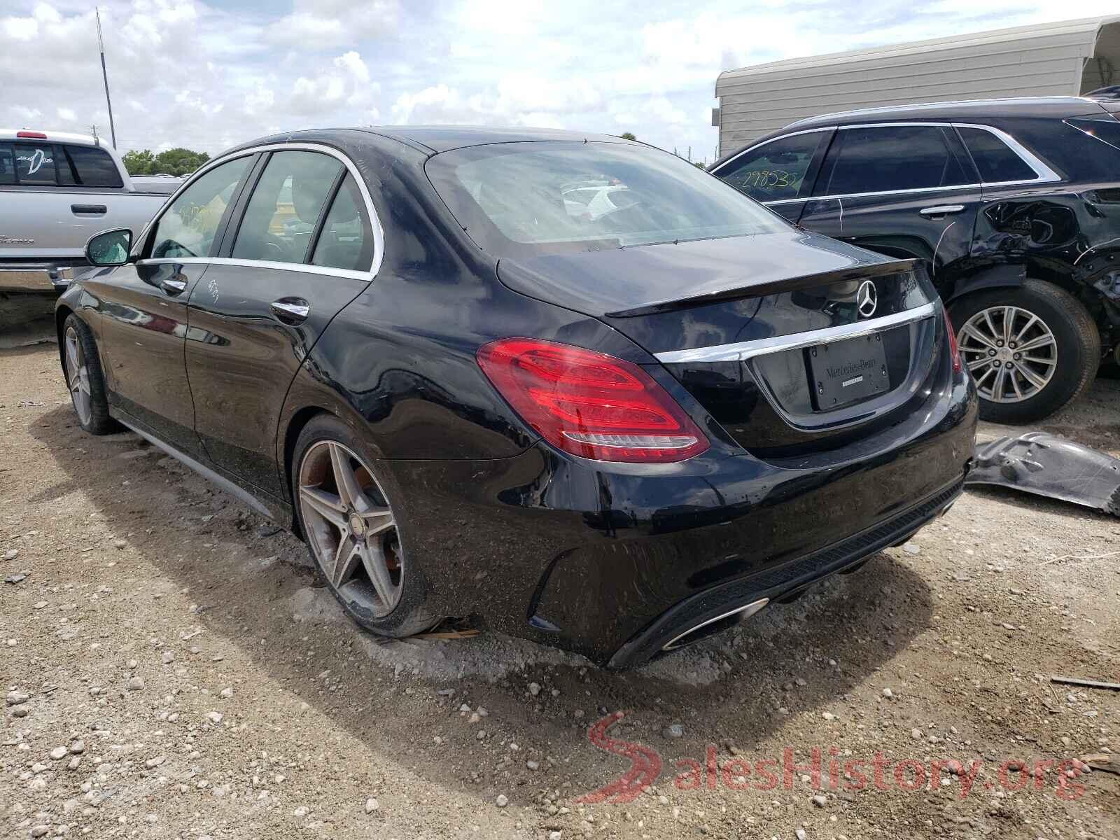 55SWF4JBXGU169646 2016 MERCEDES-BENZ C CLASS