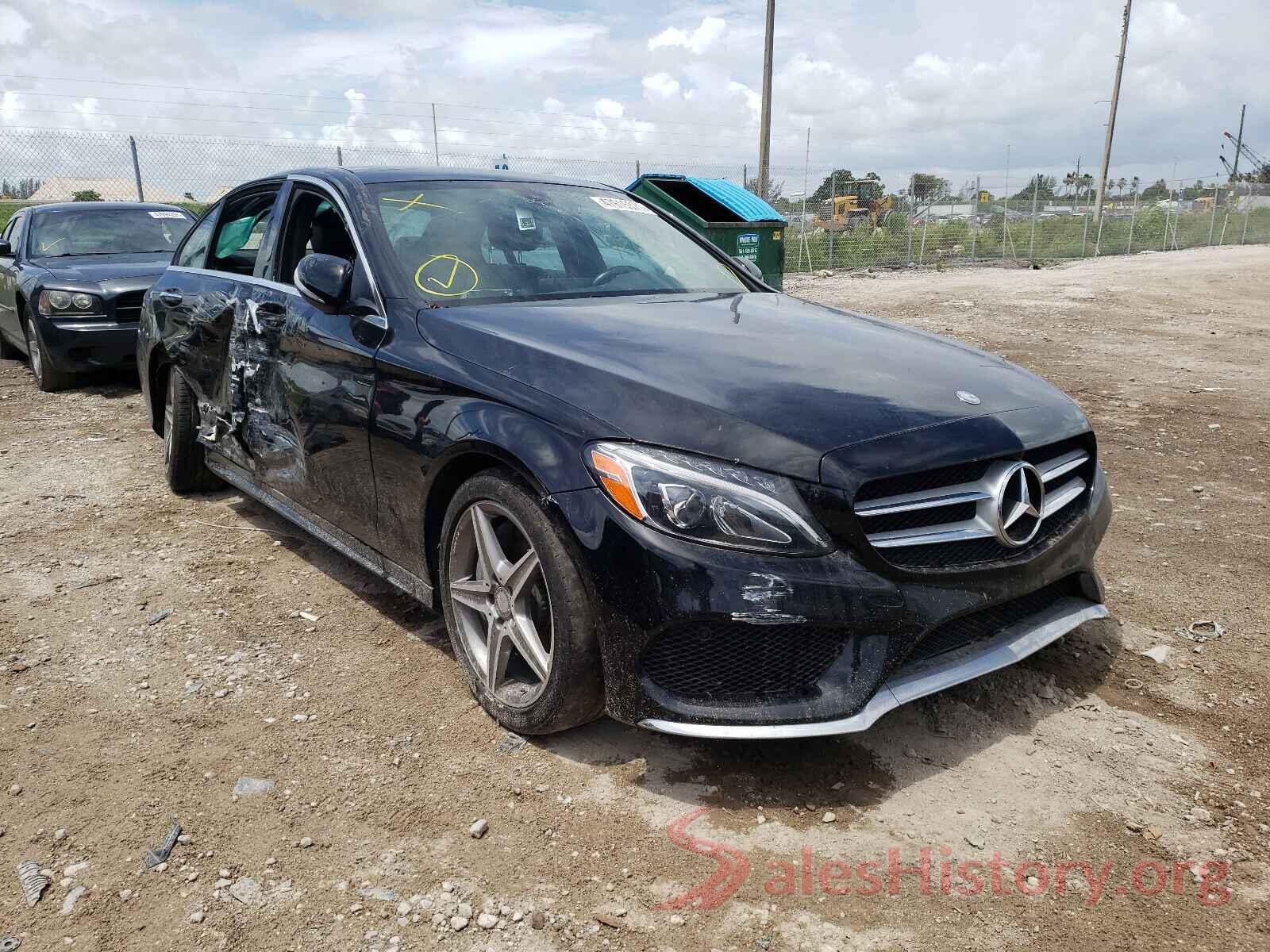 55SWF4JBXGU169646 2016 MERCEDES-BENZ C CLASS