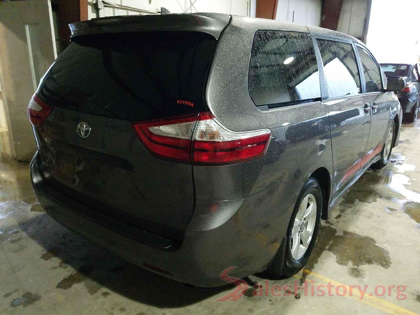 5TDZZ3DC4KS986622 2019 TOYOTA SIENNA