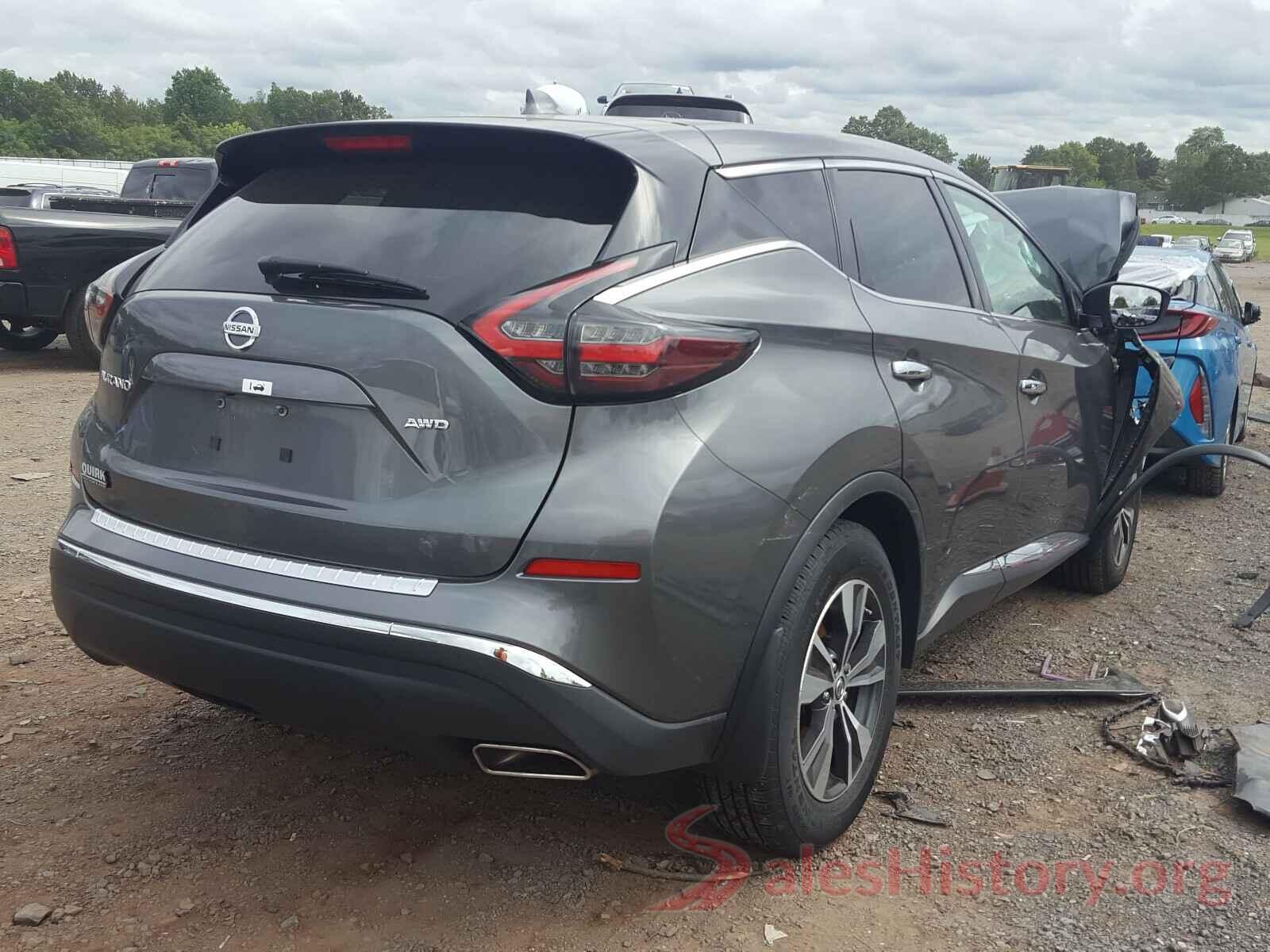 5N1AZ2MSXKN110945 2019 NISSAN MURANO