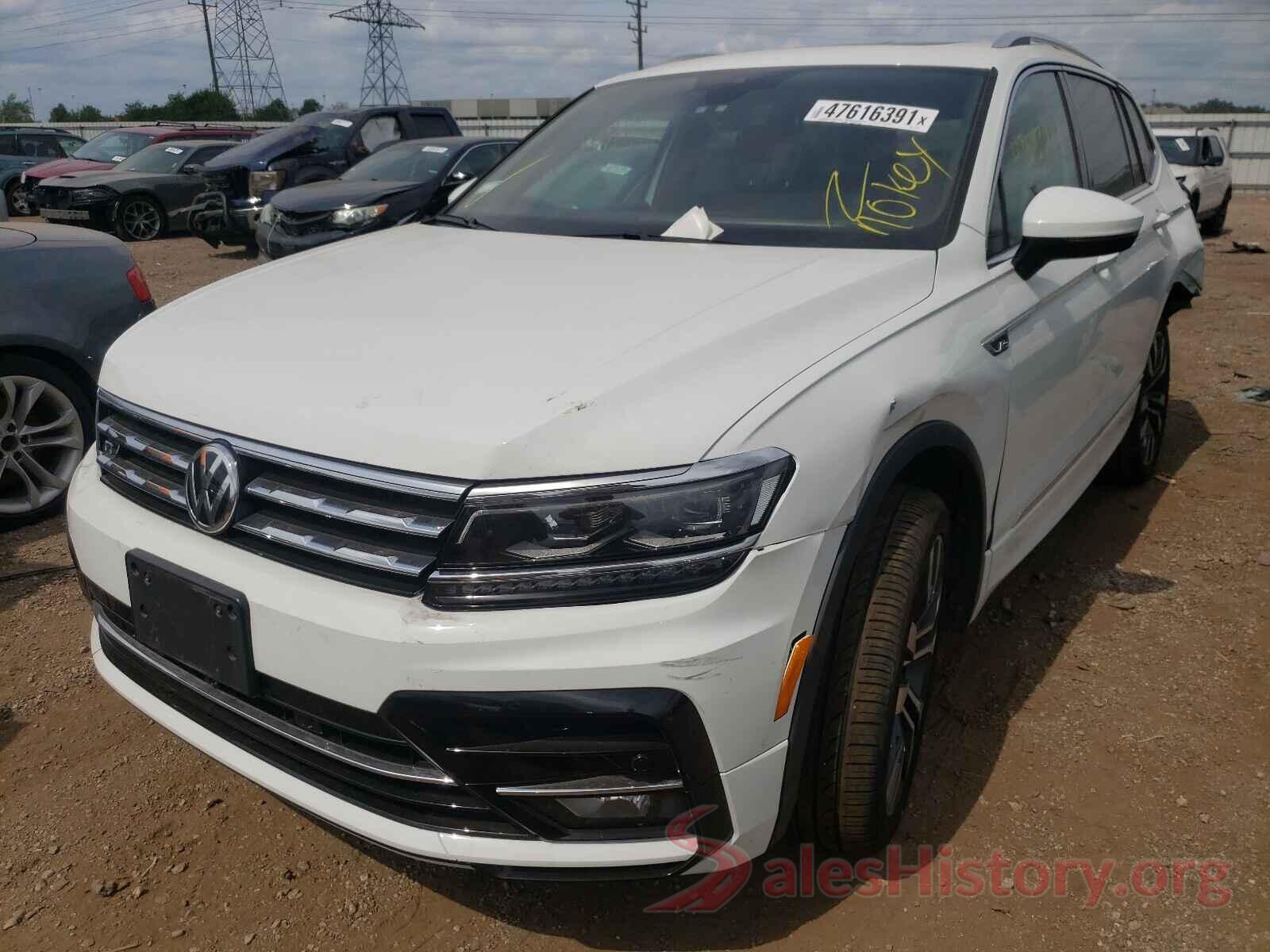 3VV4B7AX2LM127707 2020 VOLKSWAGEN TIGUAN