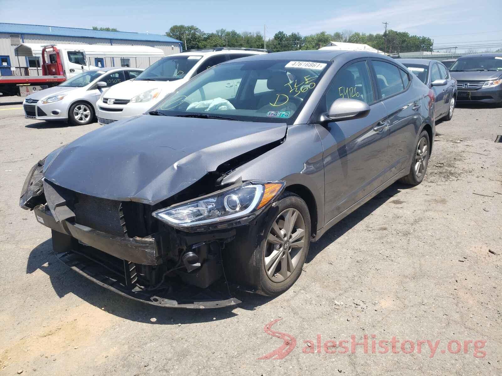 5NPD84LF0JH280055 2018 HYUNDAI ELANTRA