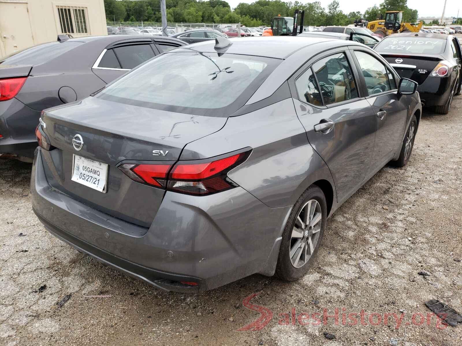 3N1CN8EV5ML849845 2021 NISSAN VERSA