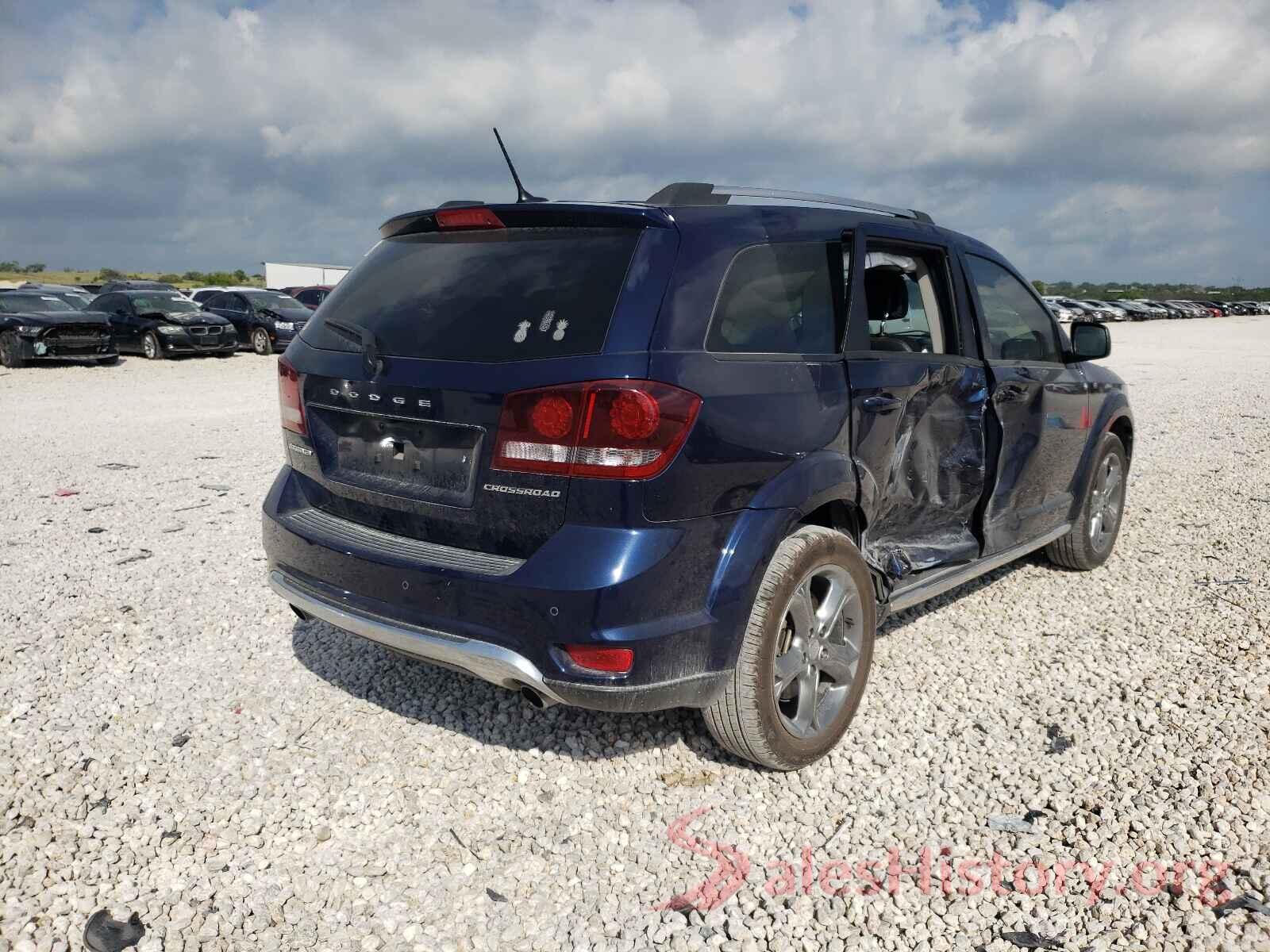 3C4PDCGG3HT604602 2017 DODGE JOURNEY