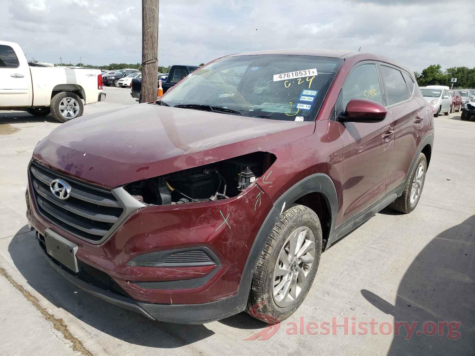 KM8J23A4XHU485278 2017 HYUNDAI TUCSON