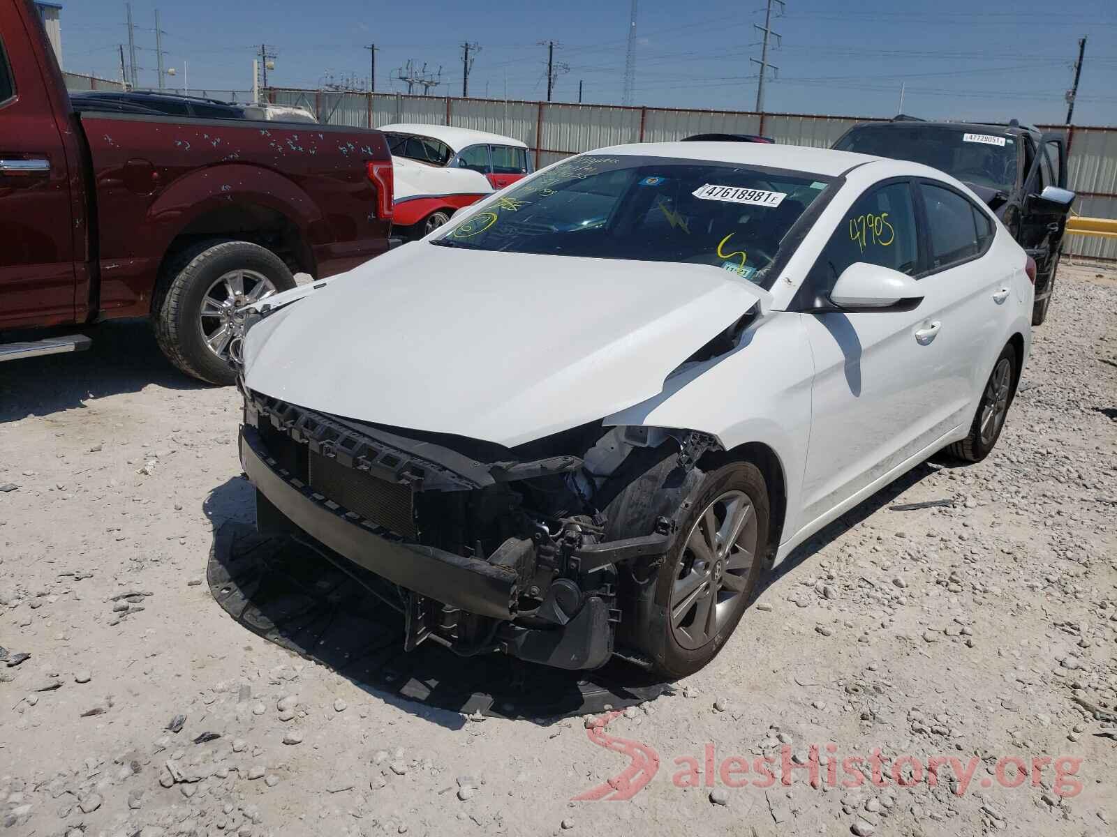 5NPD84LFXJH315121 2018 HYUNDAI ELANTRA