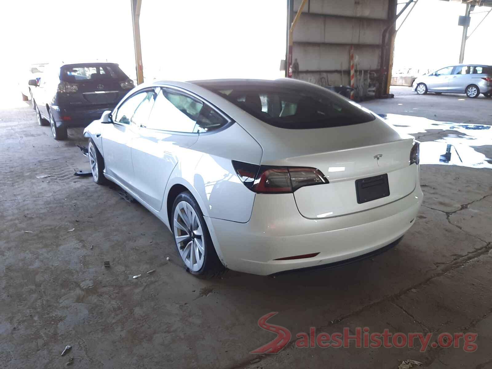 5YJ3E1EA9MF928550 2021 TESLA MODEL 3