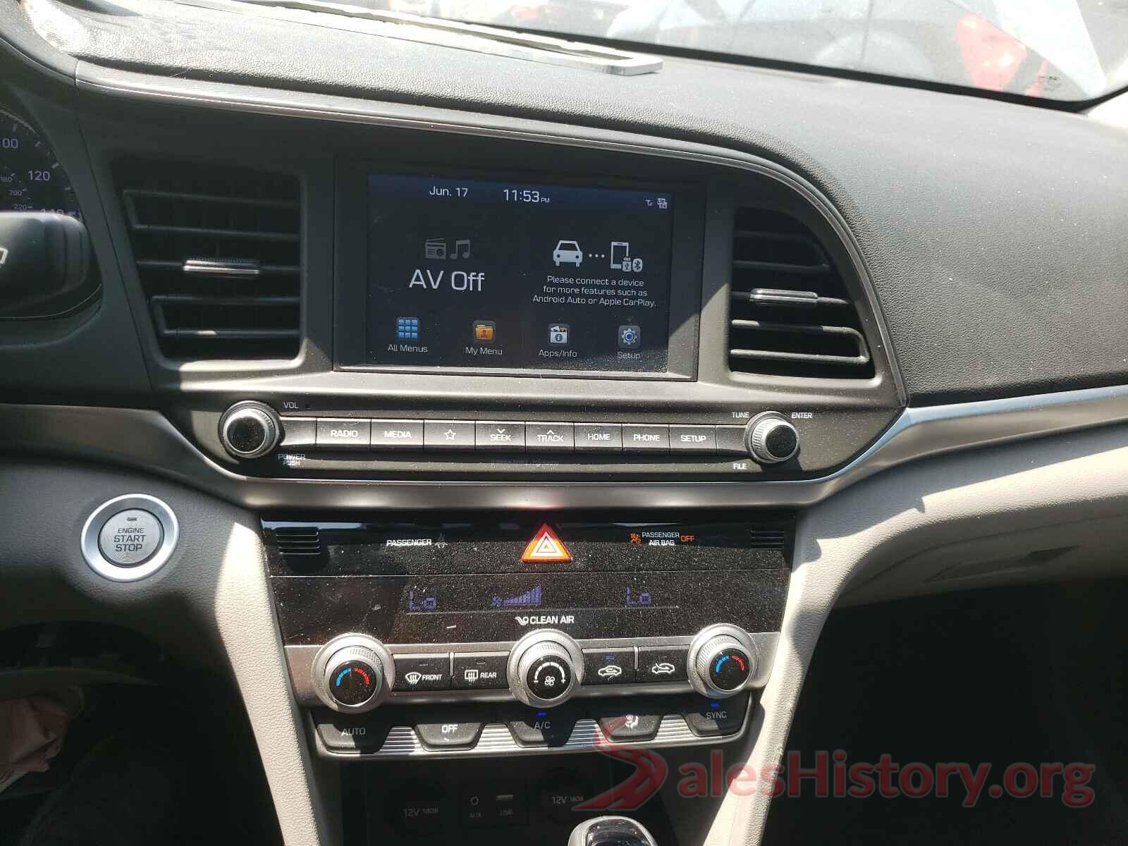 5NPD84LF4KH478414 2019 HYUNDAI ELANTRA