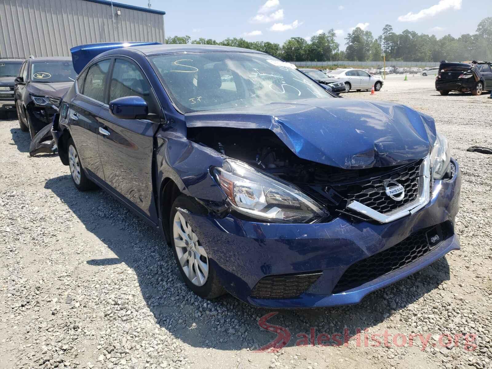 3N1AB7APXKY440838 2019 NISSAN SENTRA