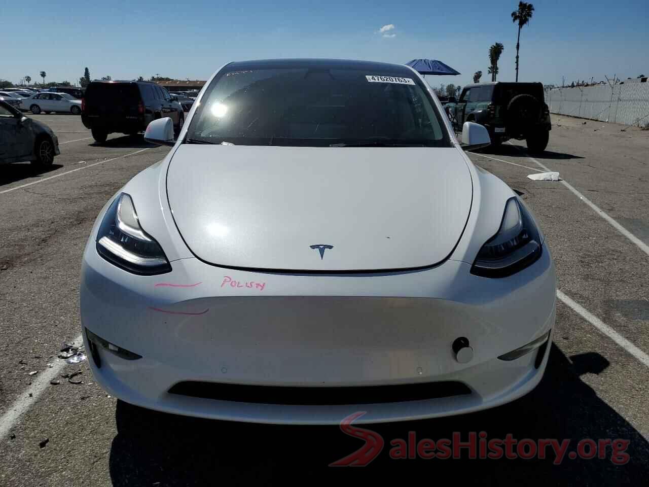 7SAYGDEEXNF422721 2022 TESLA MODEL Y