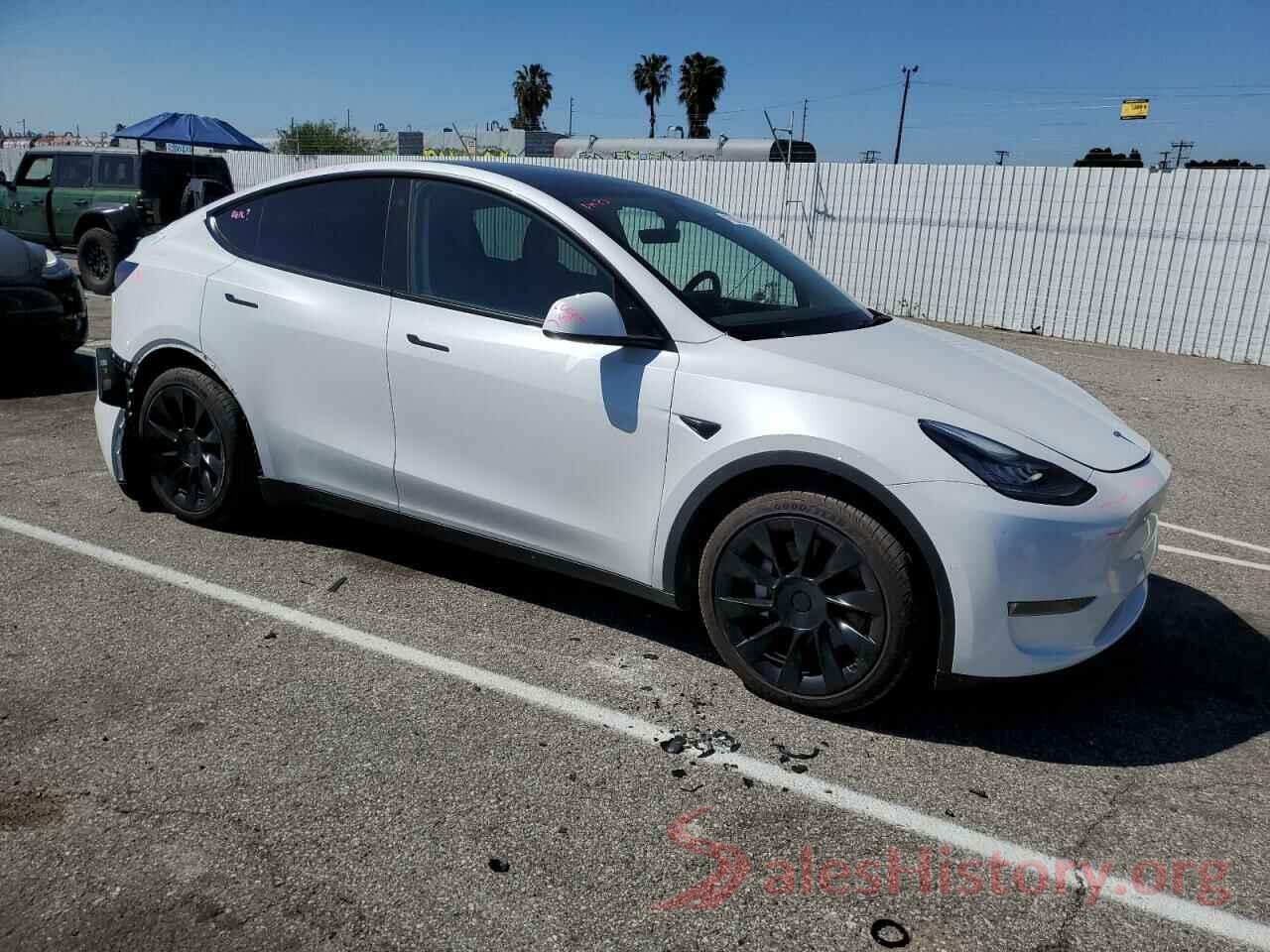 7SAYGDEEXNF422721 2022 TESLA MODEL Y