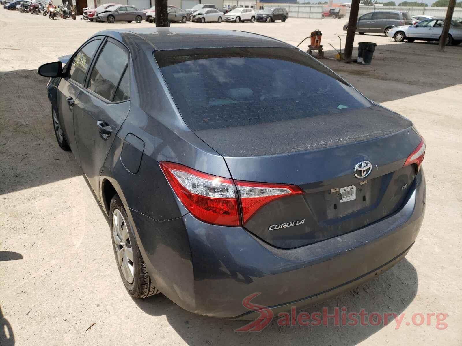 5YFBURHE7GP374400 2016 TOYOTA COROLLA