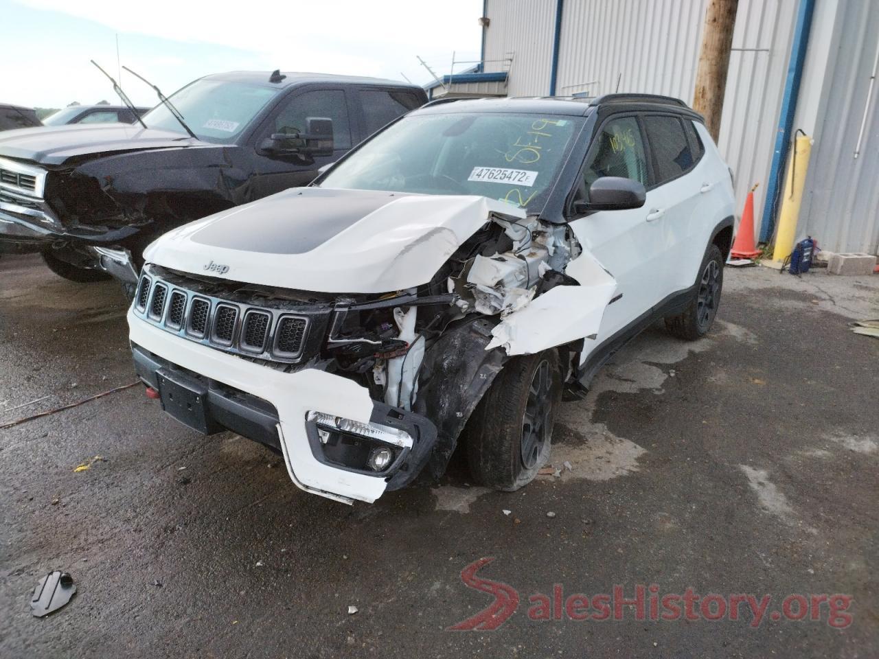 3C4NJDDB3KT733509 2019 JEEP COMPASS