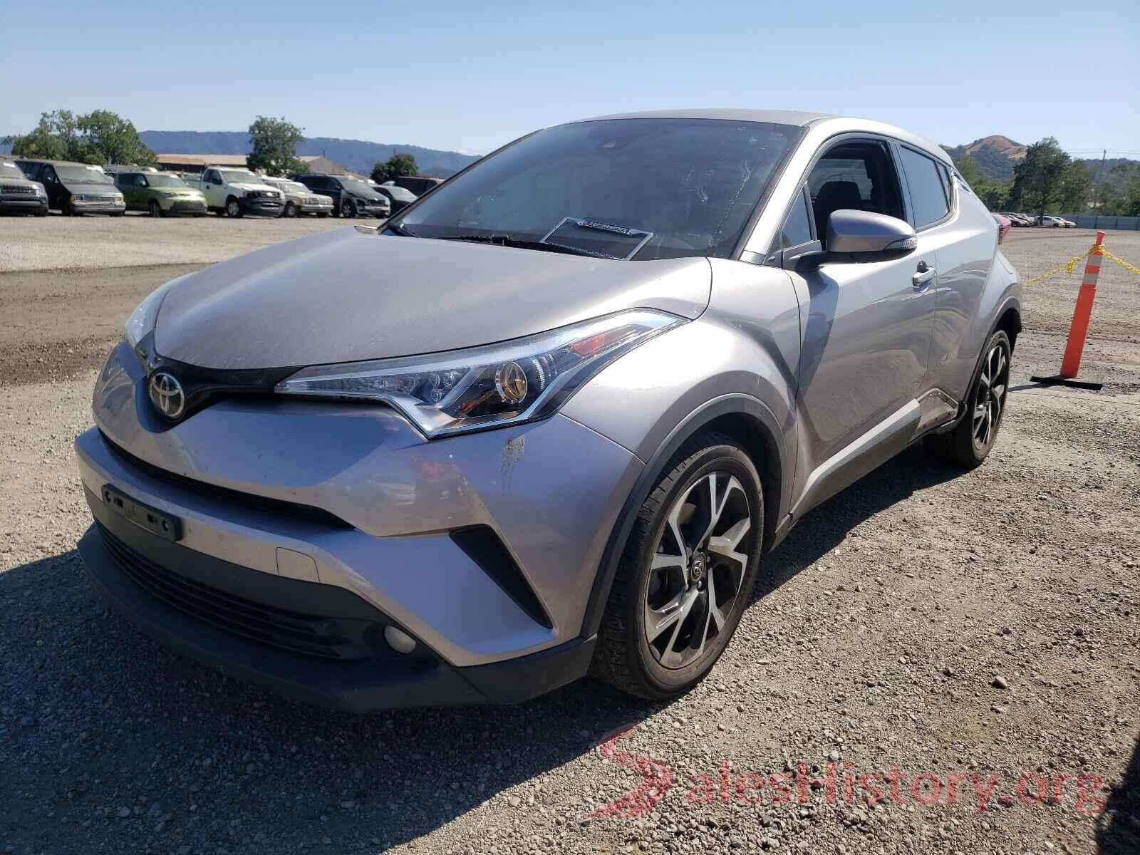 NMTKHMBX2JR047269 2018 TOYOTA C-HR