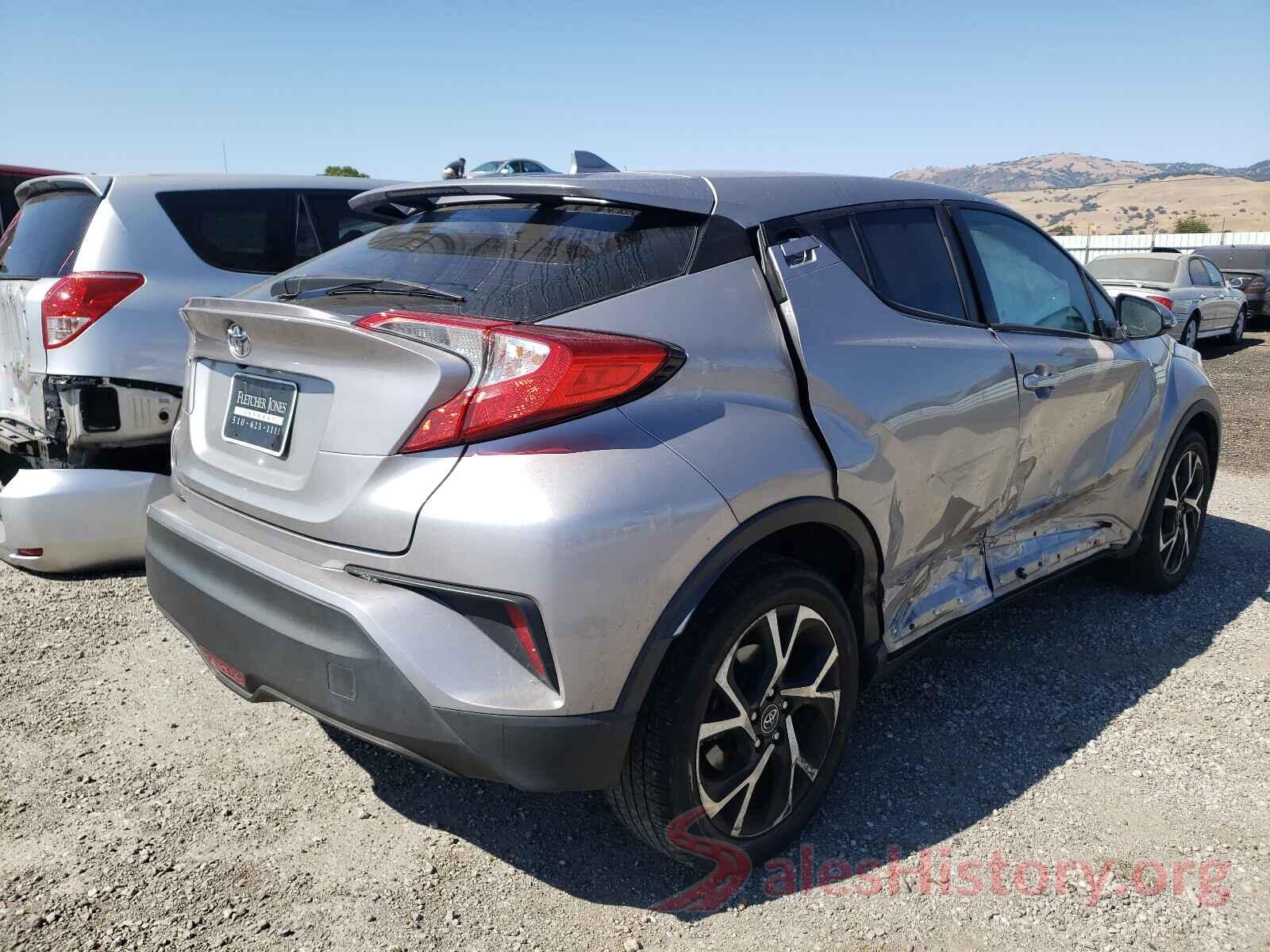 NMTKHMBX2JR047269 2018 TOYOTA C-HR