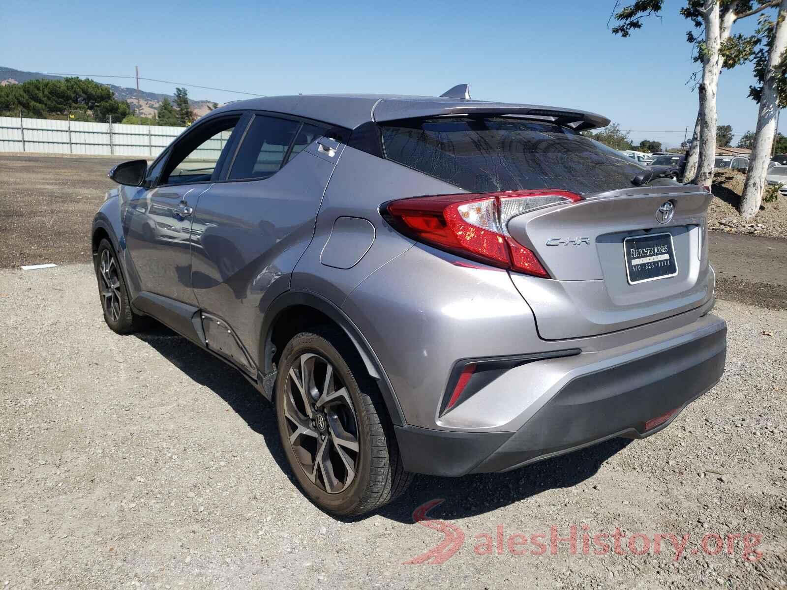 NMTKHMBX2JR047269 2018 TOYOTA C-HR