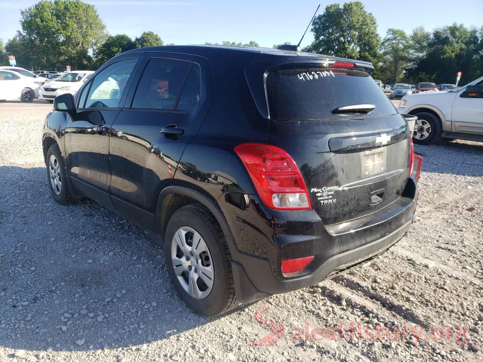 3GNCJKSB8KL184668 2019 CHEVROLET TRAX