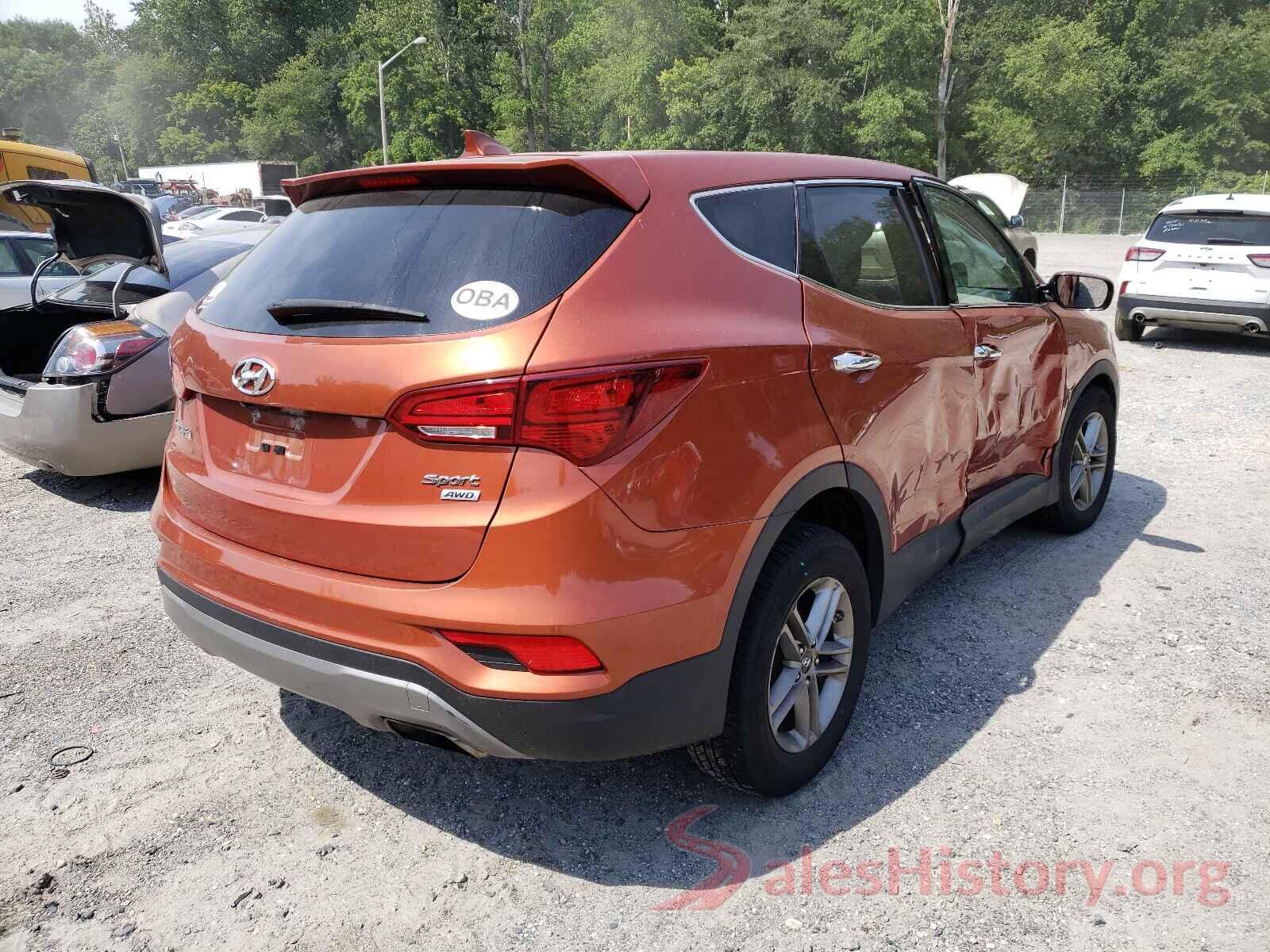 5XYZTDLB9HG382876 2017 HYUNDAI SANTA FE