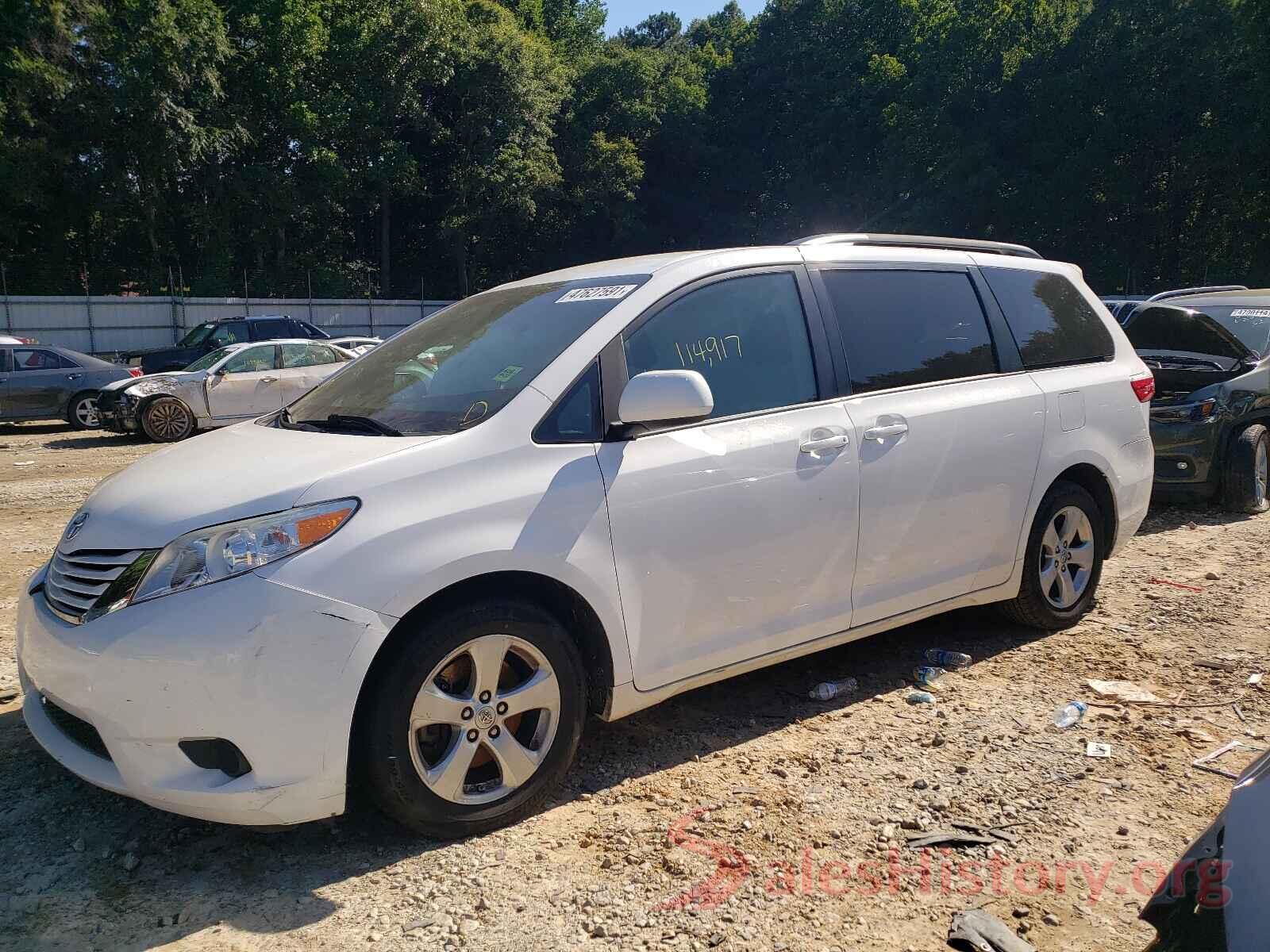 5TDKK3DC5GS694104 2016 TOYOTA SIENNA