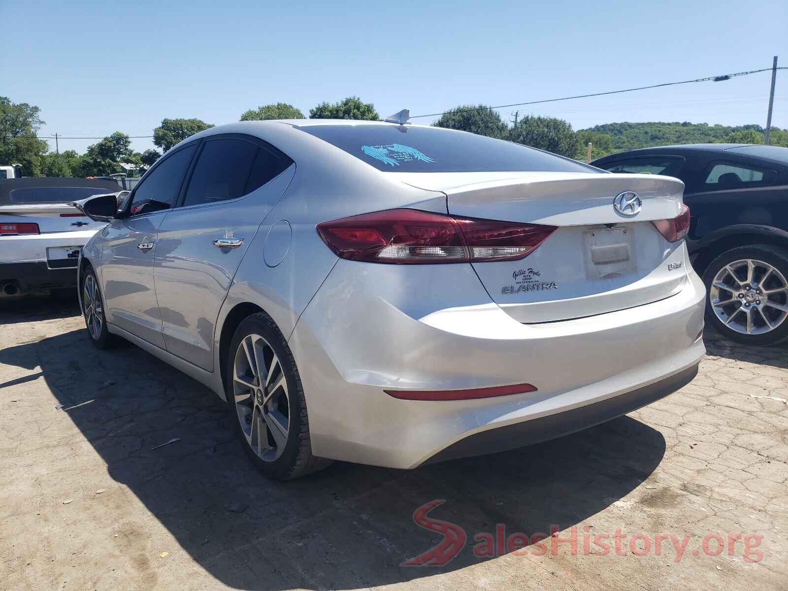 KMHD84LFXHU334862 2017 HYUNDAI ELANTRA