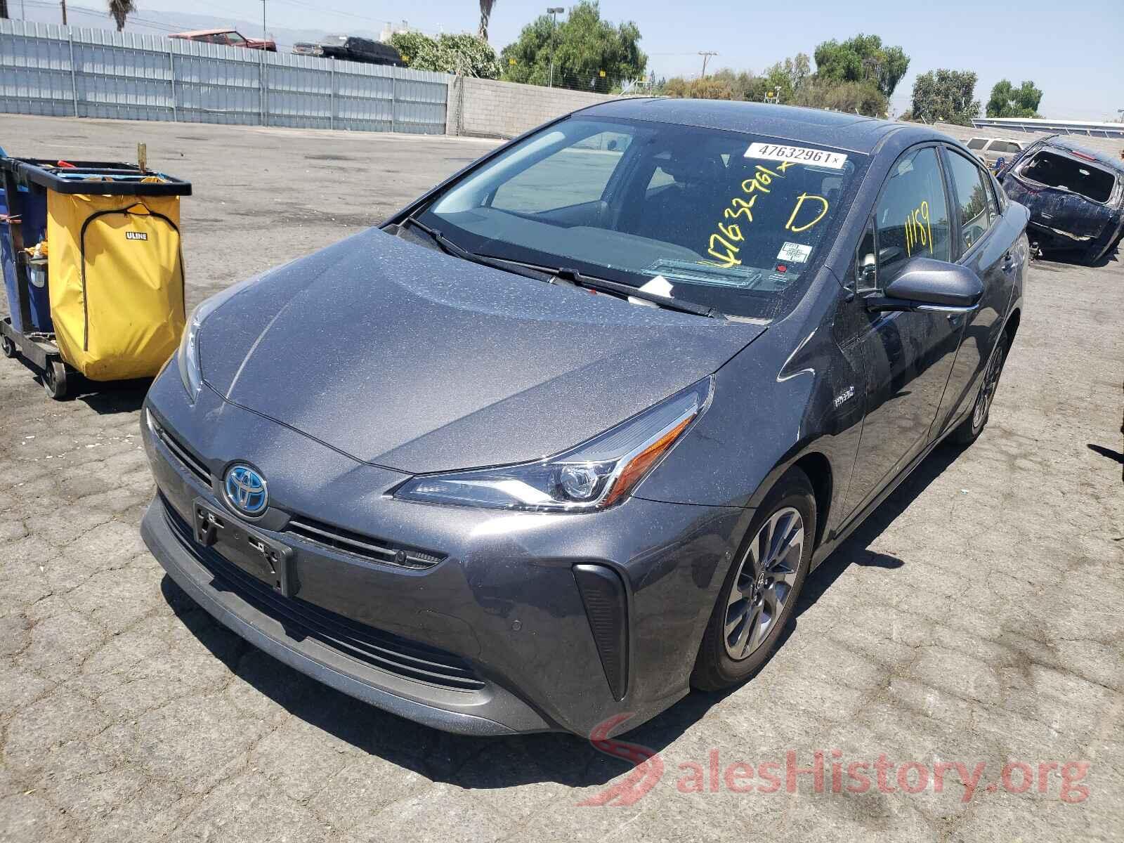 JTDKARFU9L3111816 2020 TOYOTA PRIUS