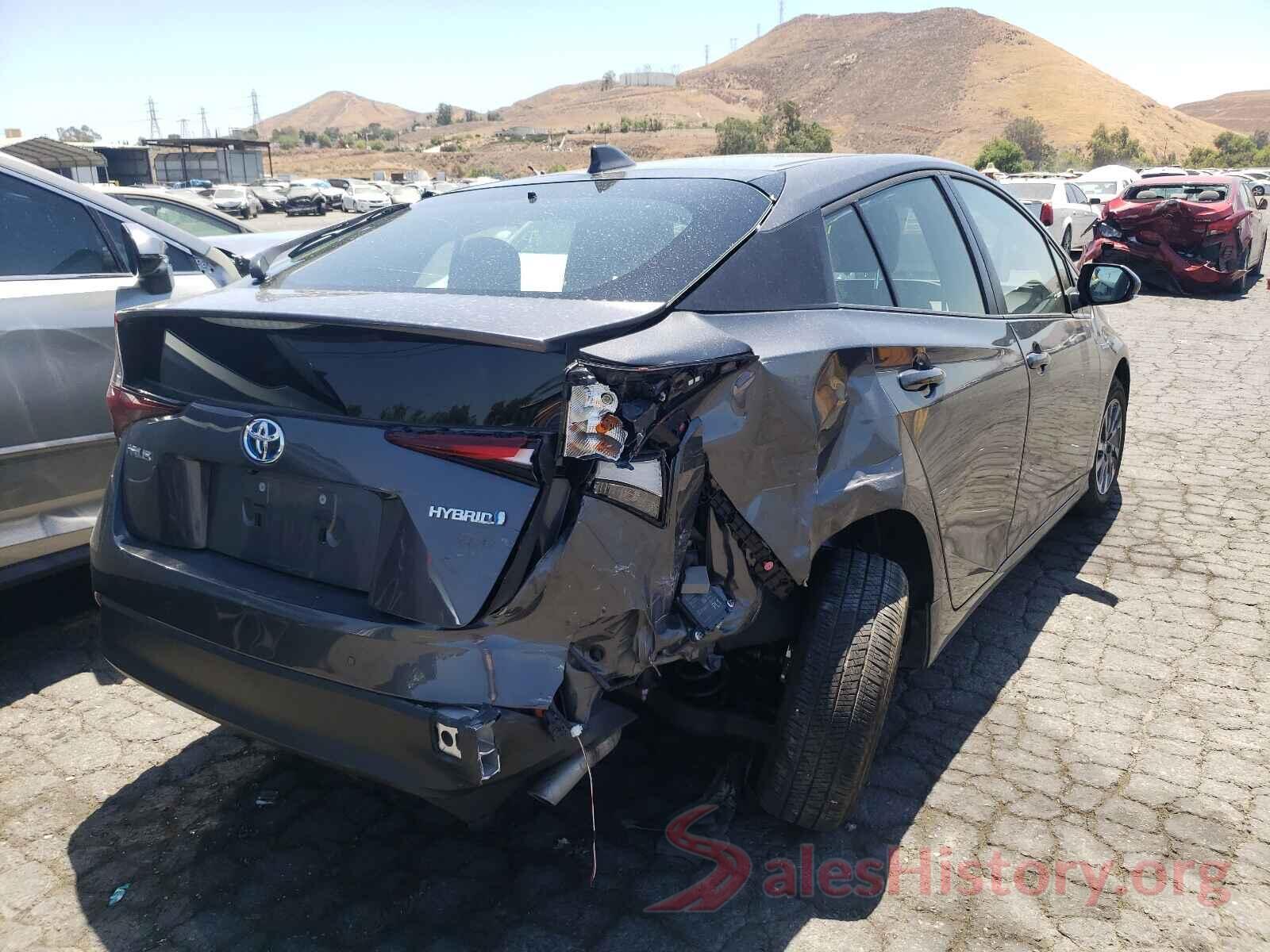 JTDKARFU9L3111816 2020 TOYOTA PRIUS