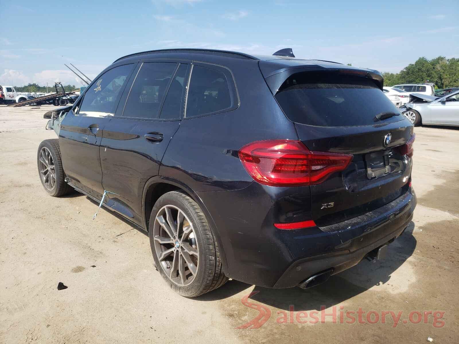 5UXTS3C50K0Z07509 2019 BMW X3