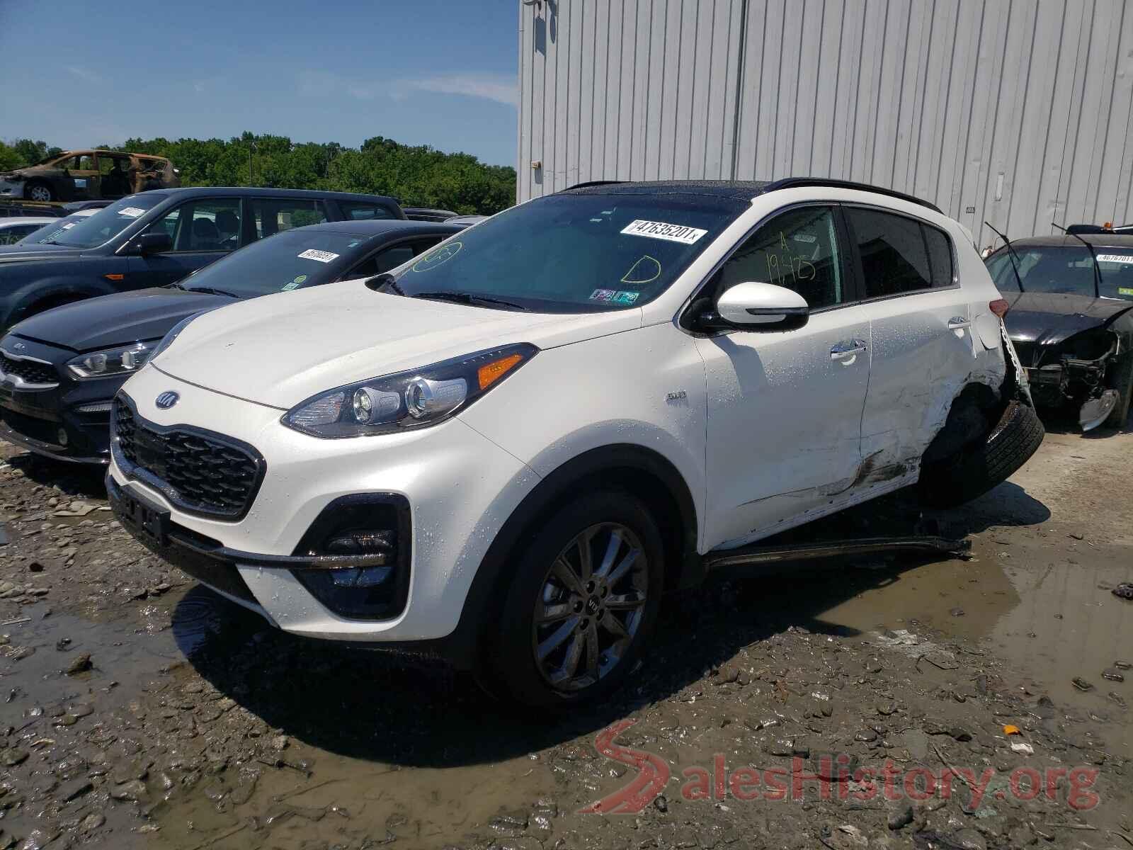 KNDP6CAC3L7834458 2020 KIA SPORTAGE