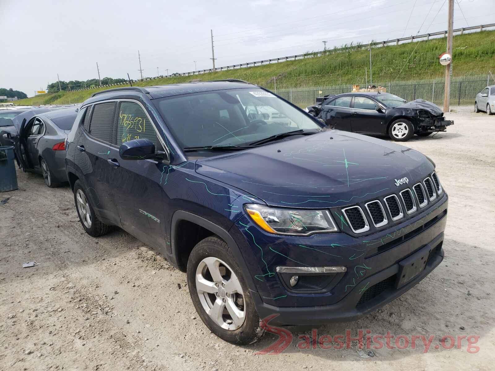 3C4NJDBB5JT282939 2018 JEEP COMPASS