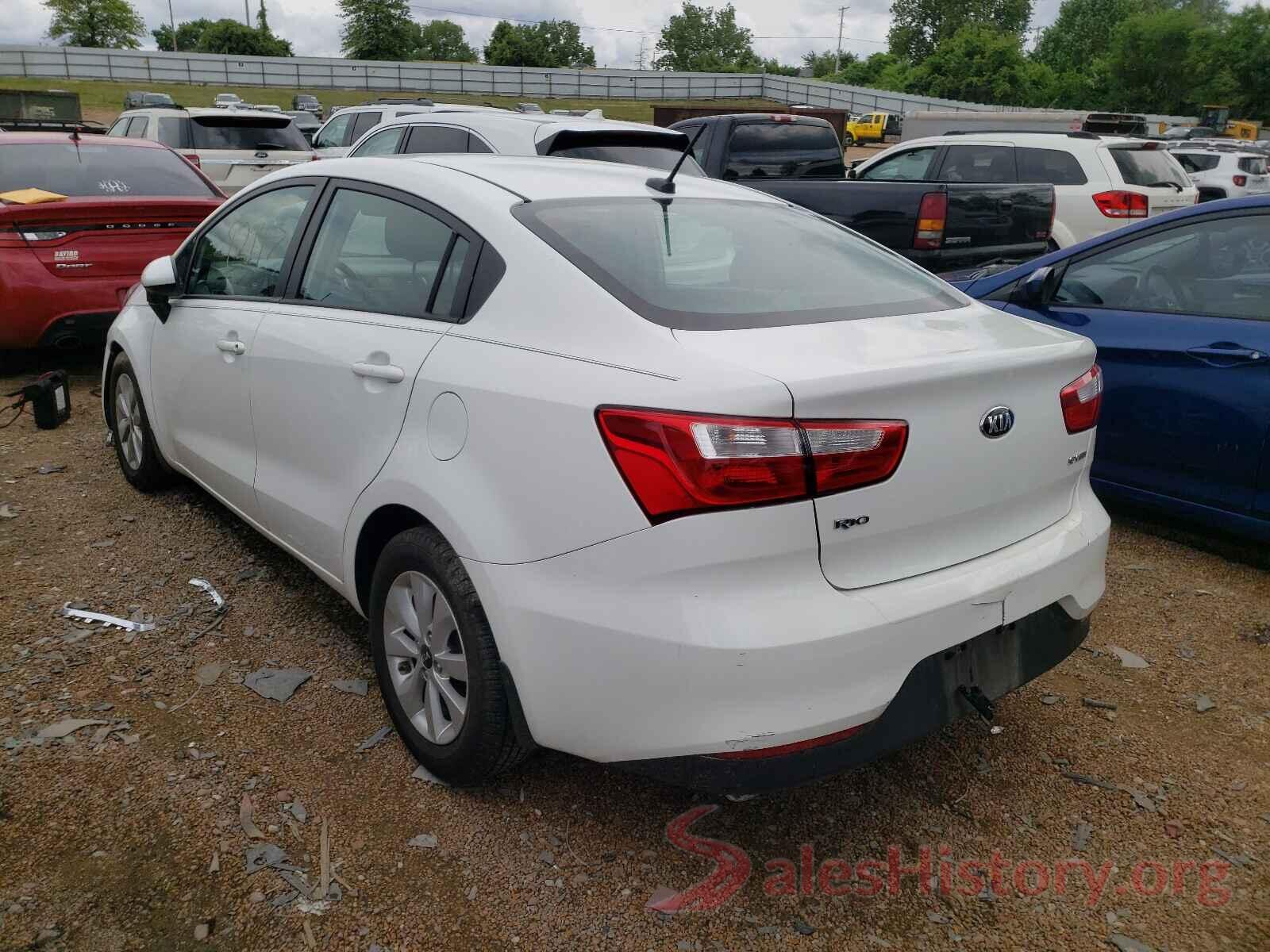 KNADN4A30G6642998 2016 KIA RIO