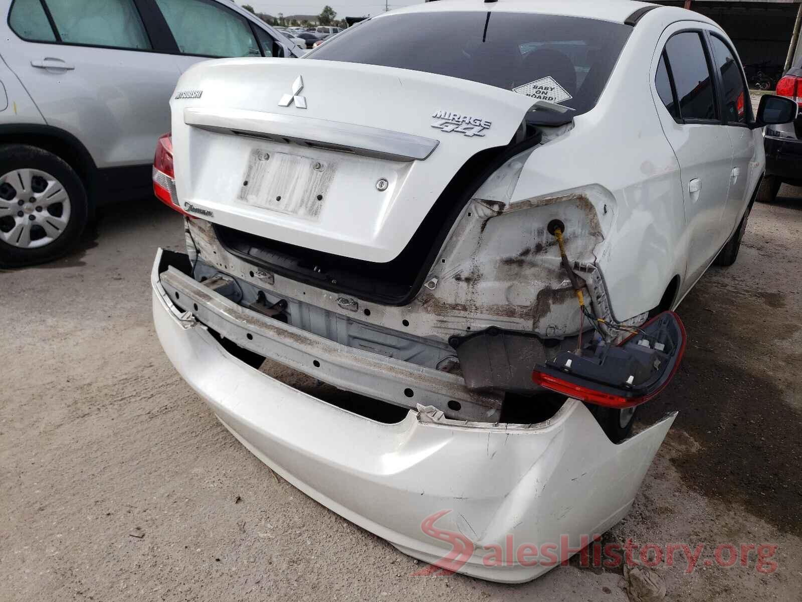 ML32F3FJ9HHF09015 2017 MITSUBISHI MIRAGE