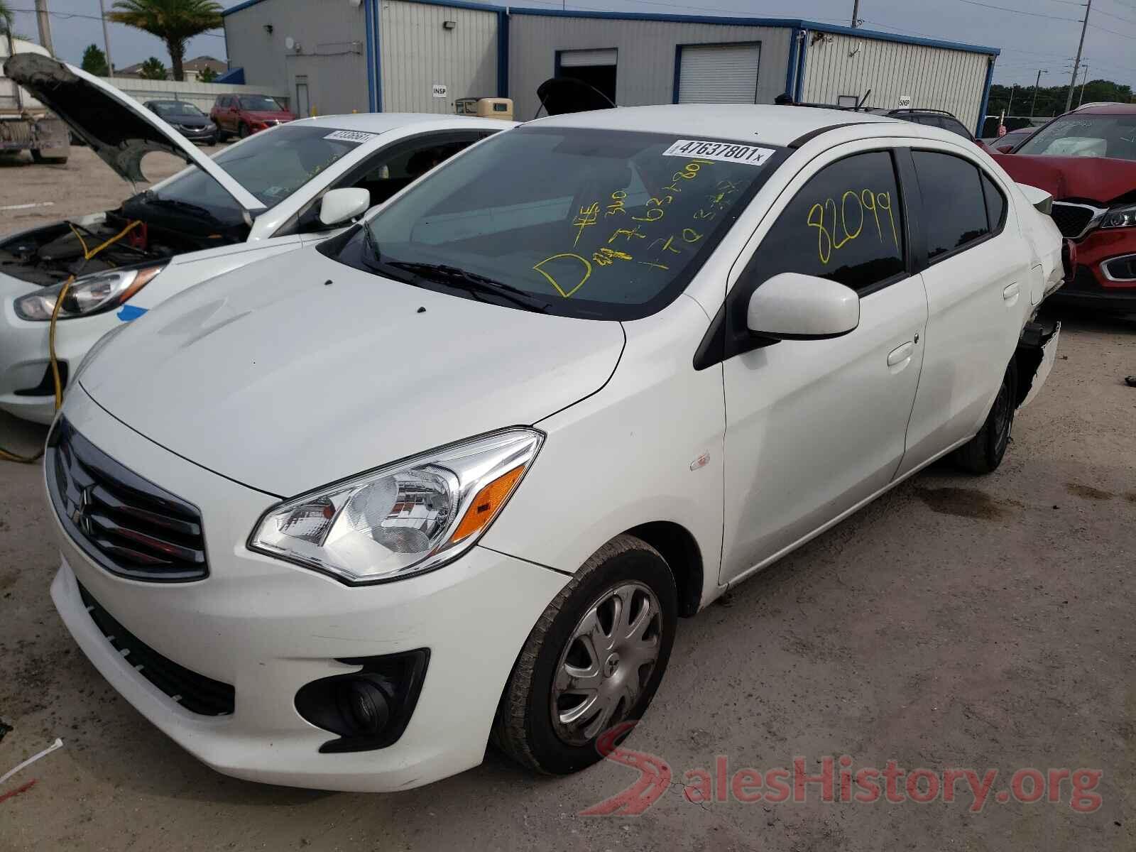 ML32F3FJ9HHF09015 2017 MITSUBISHI MIRAGE