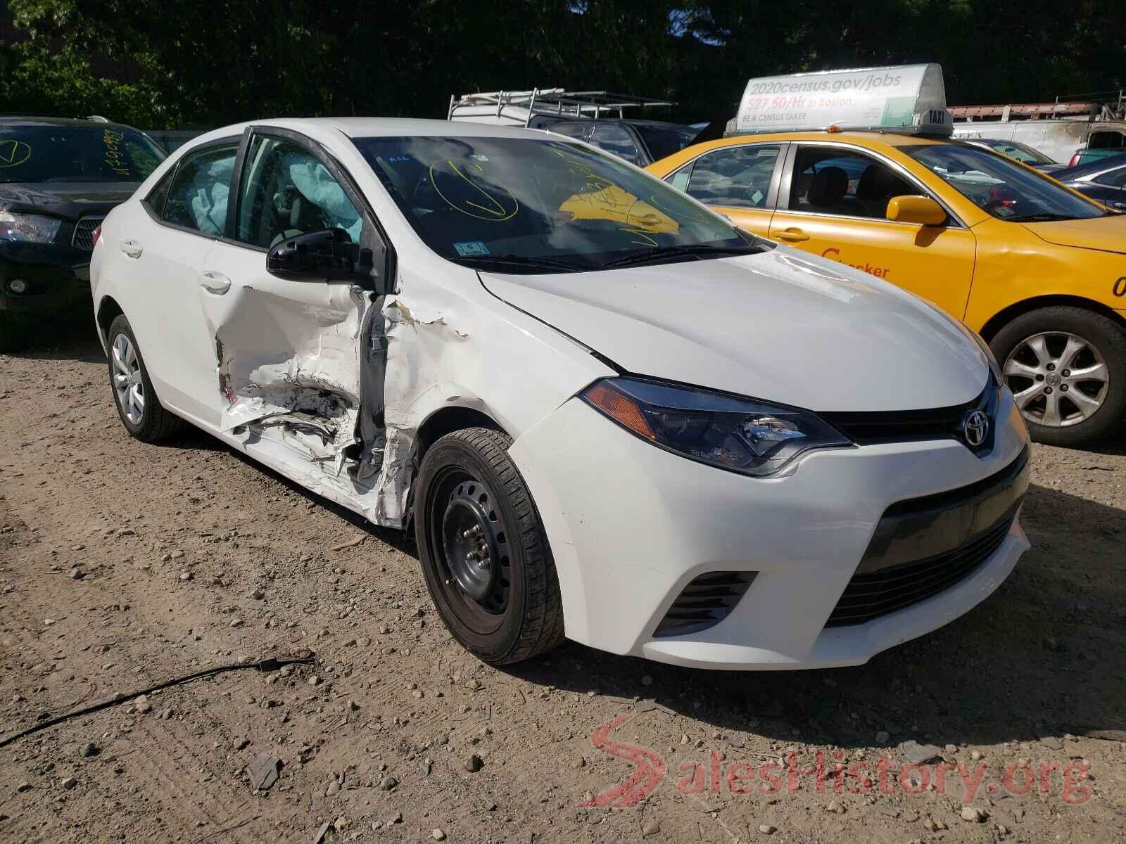 5YFBURHE3GP509291 2016 TOYOTA COROLLA