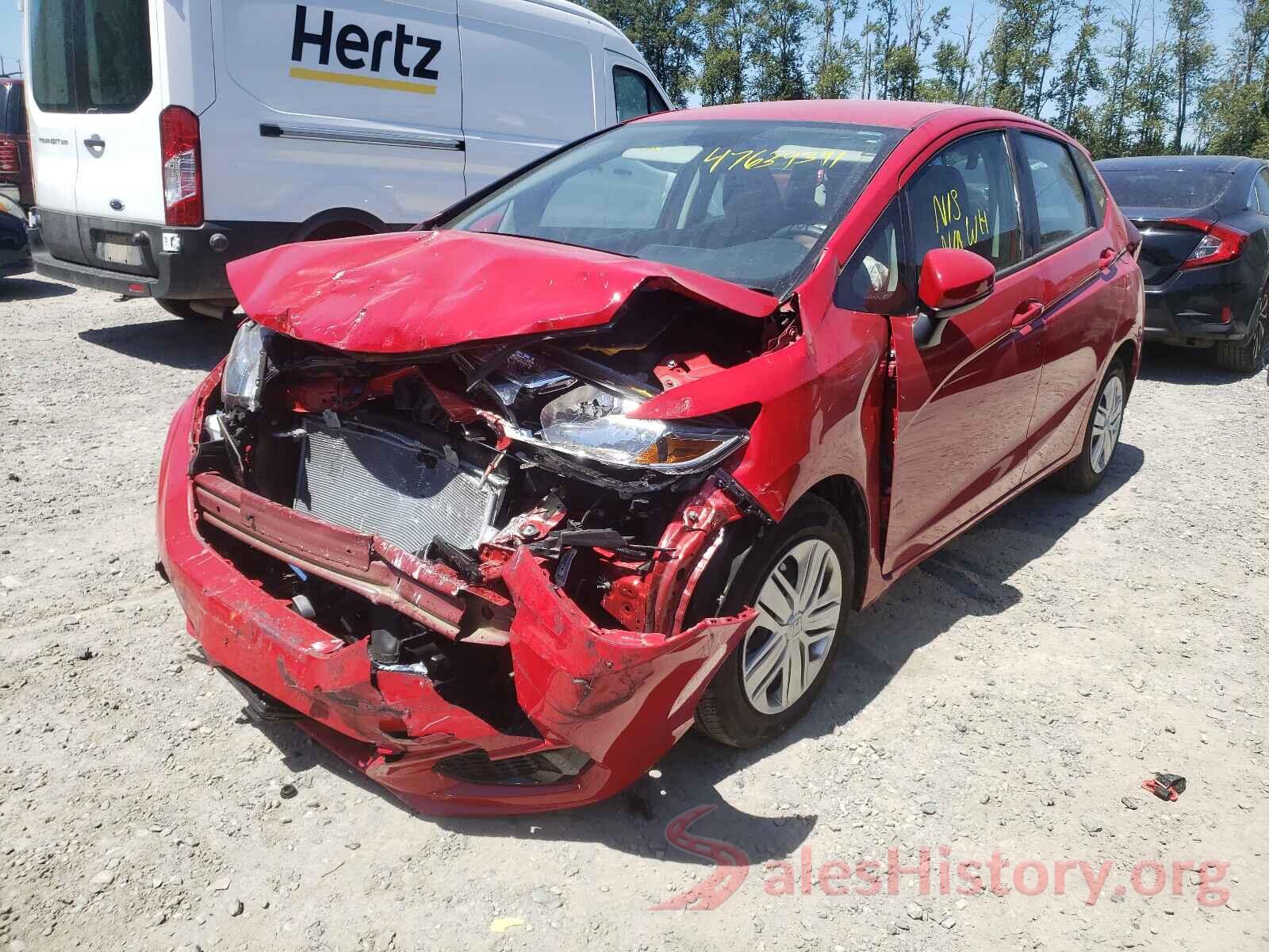 3HGGK5H47KM742782 2019 HONDA FIT