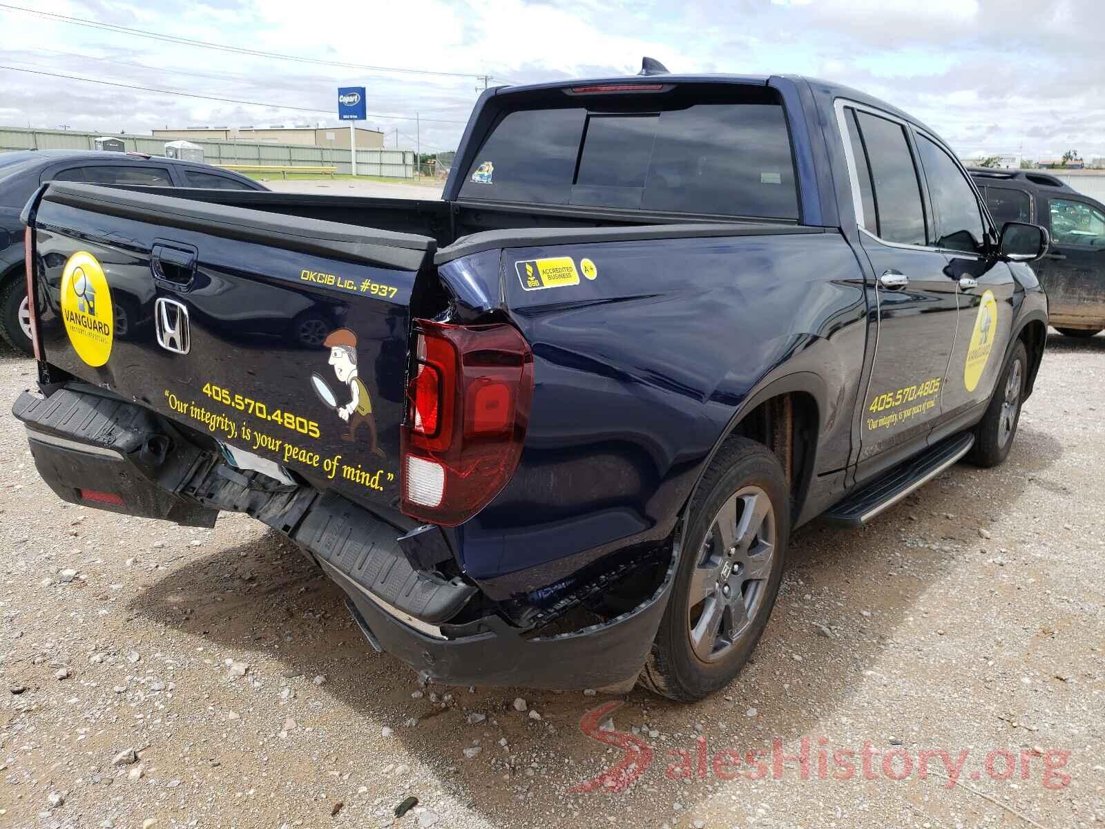 5FPYK3F77LB023694 2020 HONDA RIDGELINE